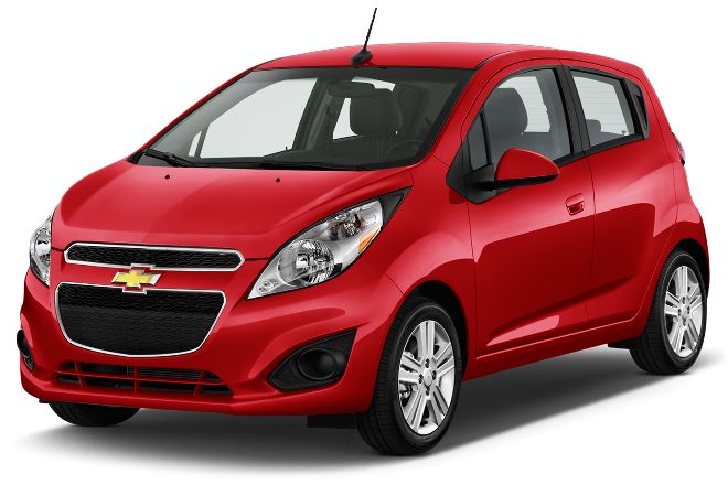 Chevrolet Spark gazdaságos bérautó (small economy car)