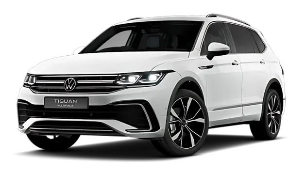 Volkswagen Tiguan Allspace tdi 7 személyes szabadidő terepjáró bérlés